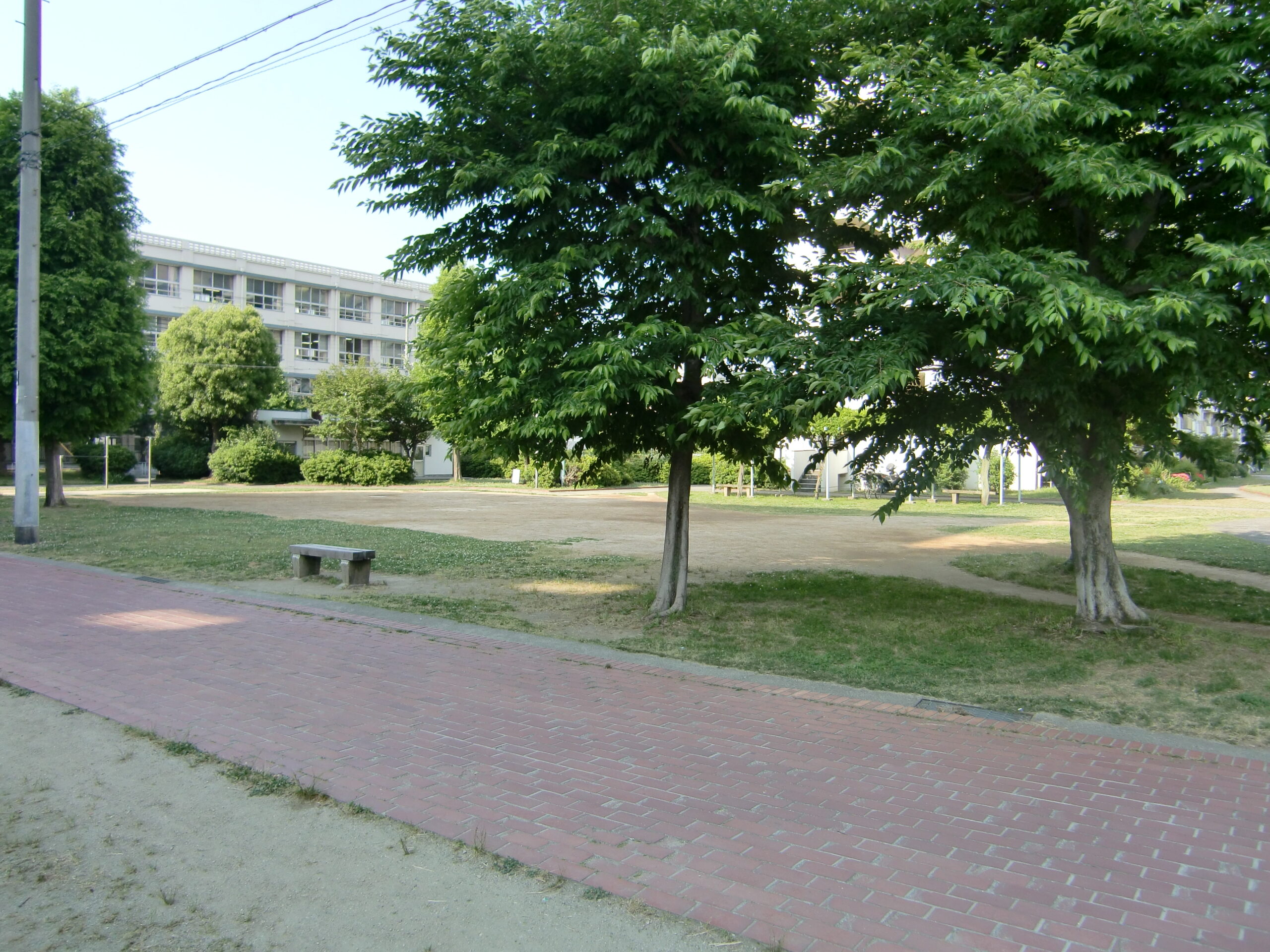 No.117 市営鴫野第二住宅に隣接する広場を整備