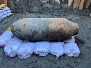 No.486 森之宮・公立大学建設現場で『不発弾の撤去作業』