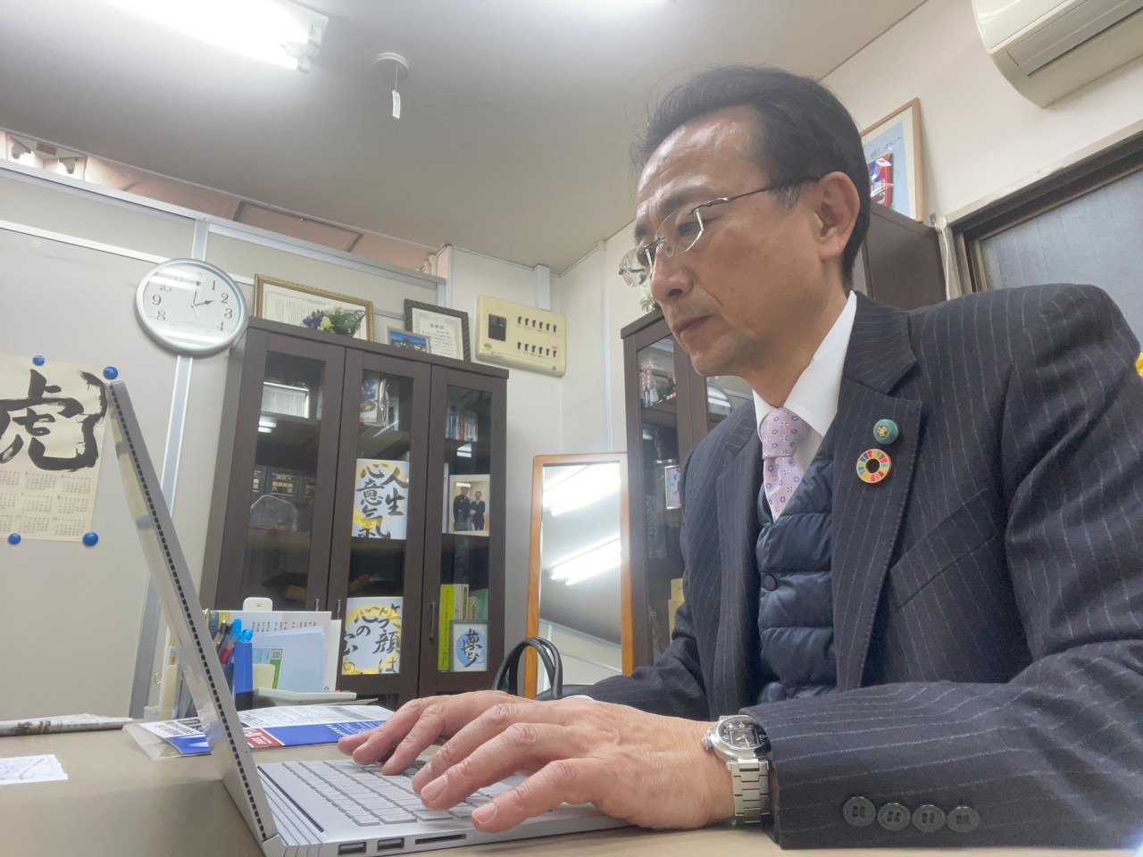 No.523 市民相談を行い、昼から企業の相談等お受けしました。